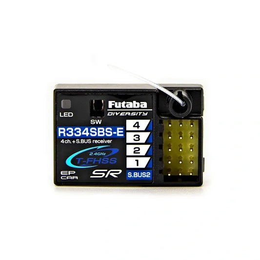 Futaba R334SBS-E 2.4GHz T-FHSS 4-Channel EP Car Surface Receiver