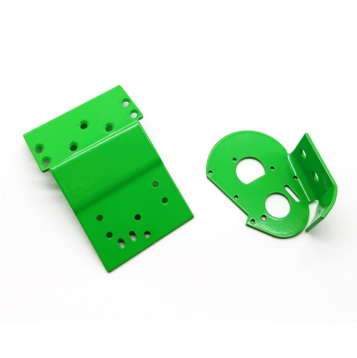 Ltd Ed Authentic RC10 Chassis - Powder-Coated Retro Green RCE6637G