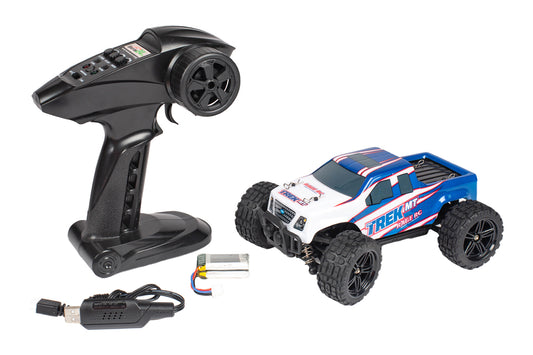 Rage RC Mini Trek 4WD 1/24 RTR MT LiPo Blue RGRC2491