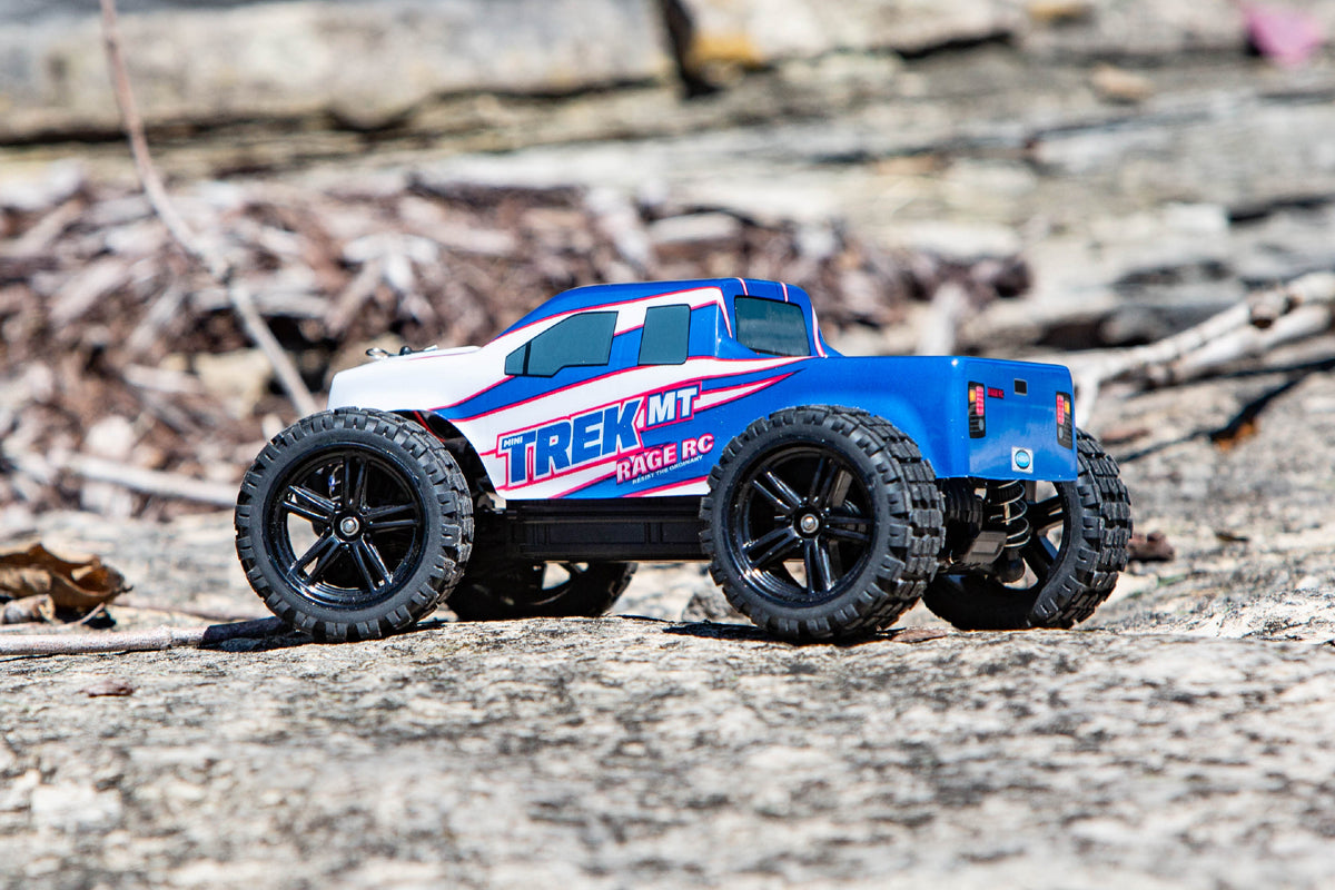 Rage RC Mini Trek 4WD 1/24 RTR MT LiPo Blue RGRC2491