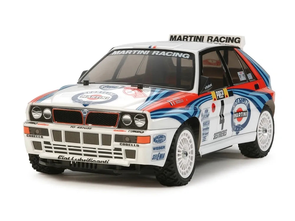 Tamiya RC 1/10 Lancia Delta Integrale 4WD Kit XV01 Chassis with Motor #58569