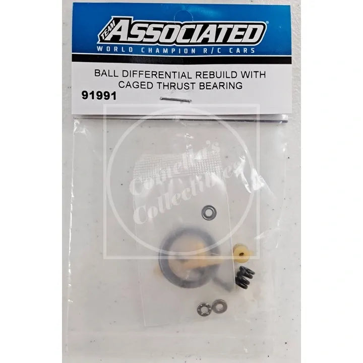 Team Associated Ball Diff Rebuild Kit With Caged Thrust Bearing #91991