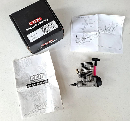 NOS NIB CEN Racing Engine NX-15L Nitro .15 with pull start G70364