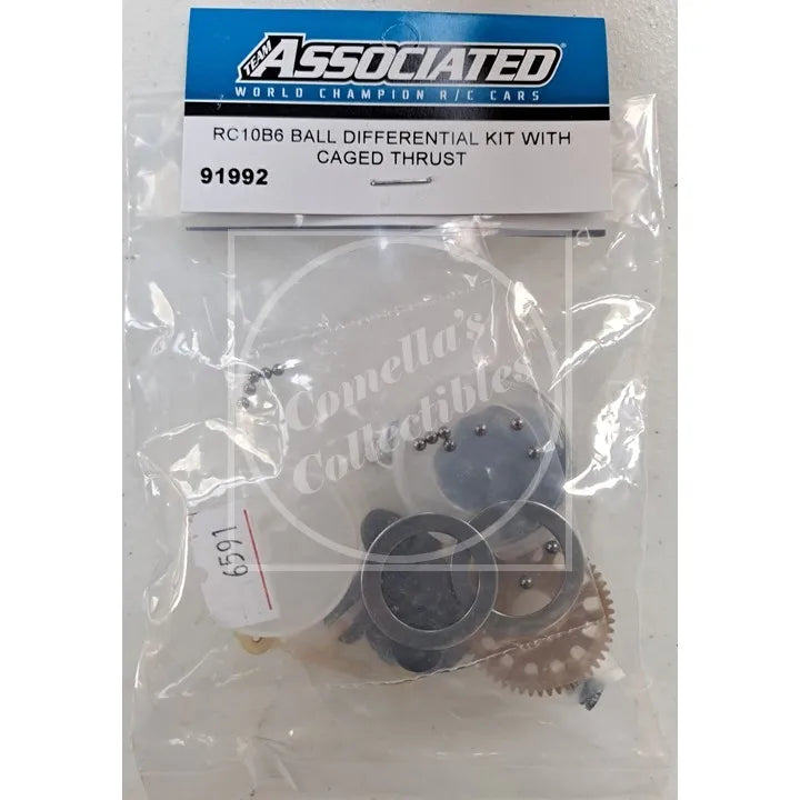 Team Associated RC10B6 Ball Diff Kit With Caged Thrust Bearing #91992