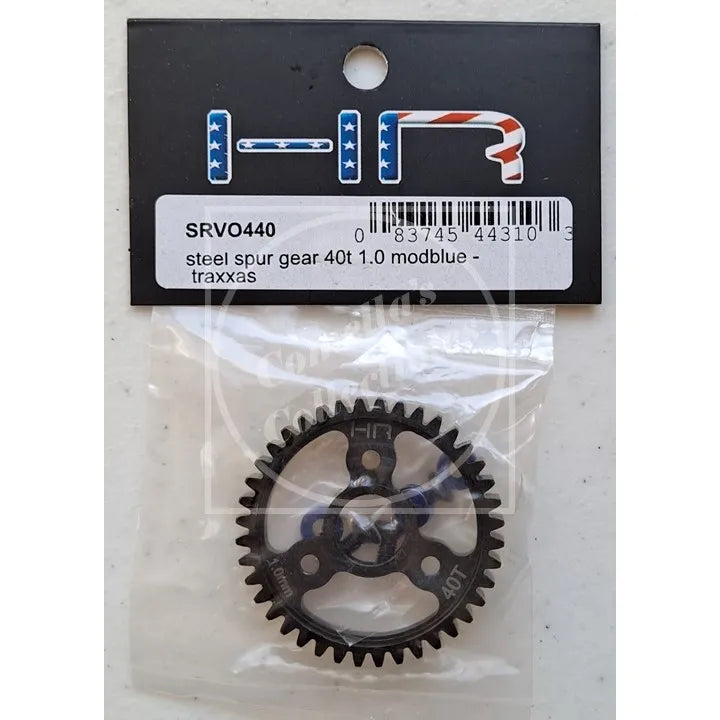 HR SRVO440 40T Metric Pitch 1 Steel Spur Gear Traxxas Revo 3.3 & Slayer Pro