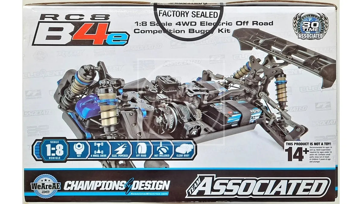 Team Associated RC8B4e Team Kit 1:8 4WD Electric Off Road Comp Buggy 80946