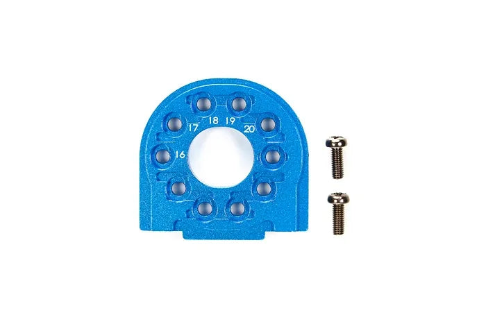 Genuine Tamiya Hop-Up TT-02 Aluminum Motor Mount Blue OP-1558 54558