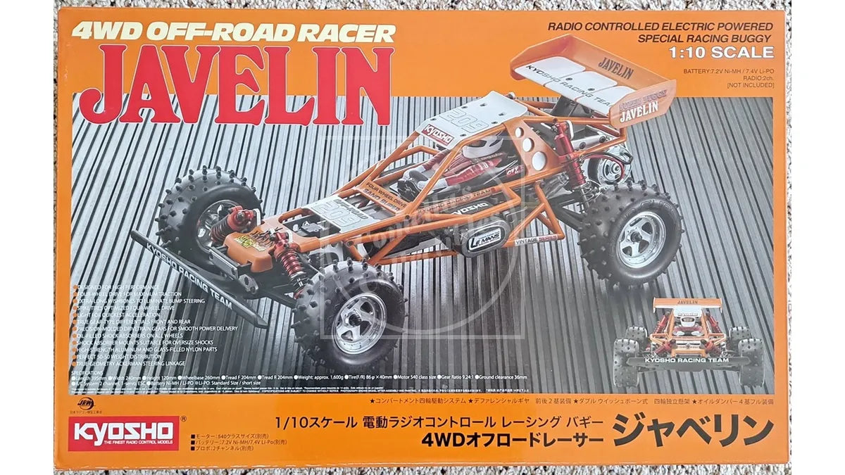 Kyosho Javelin 1/10 4WD Special Racing Buggy Kit #30618C