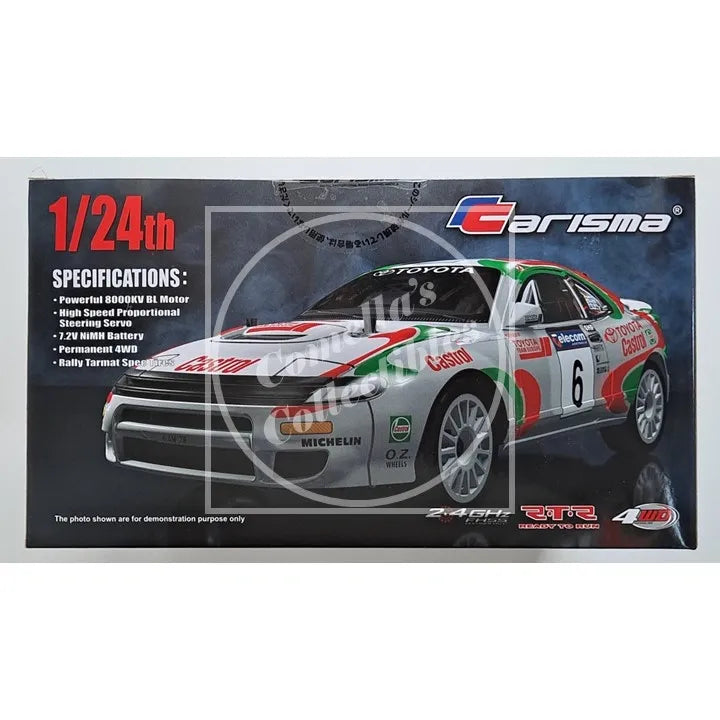 Carisma GT24R 1/24 Toyota Celica GT-Four WRC 4WD RTR Brushless #86768