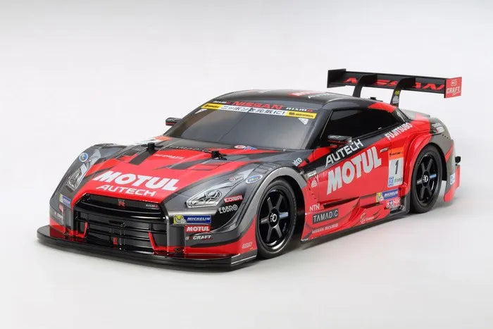 Tamiya 1/10 Nissan GT-R 4WD Race Car Kit TT-02 Chassis w/ Motor & ESC #58625-60A