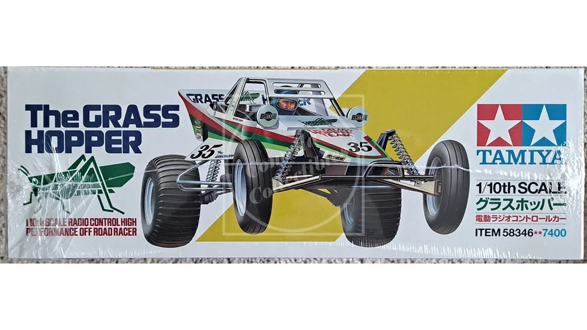 Tamiya 1/10 Grasshopper 2WD Off Road Buggy Kit w/ Motor & ESC #58346-60A