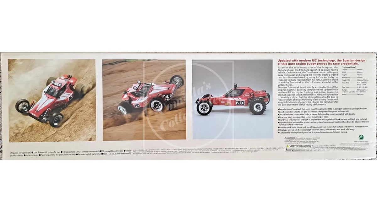 Kyosho Tomahawk 1/10 EP 2WD Buggy Kit #30615C