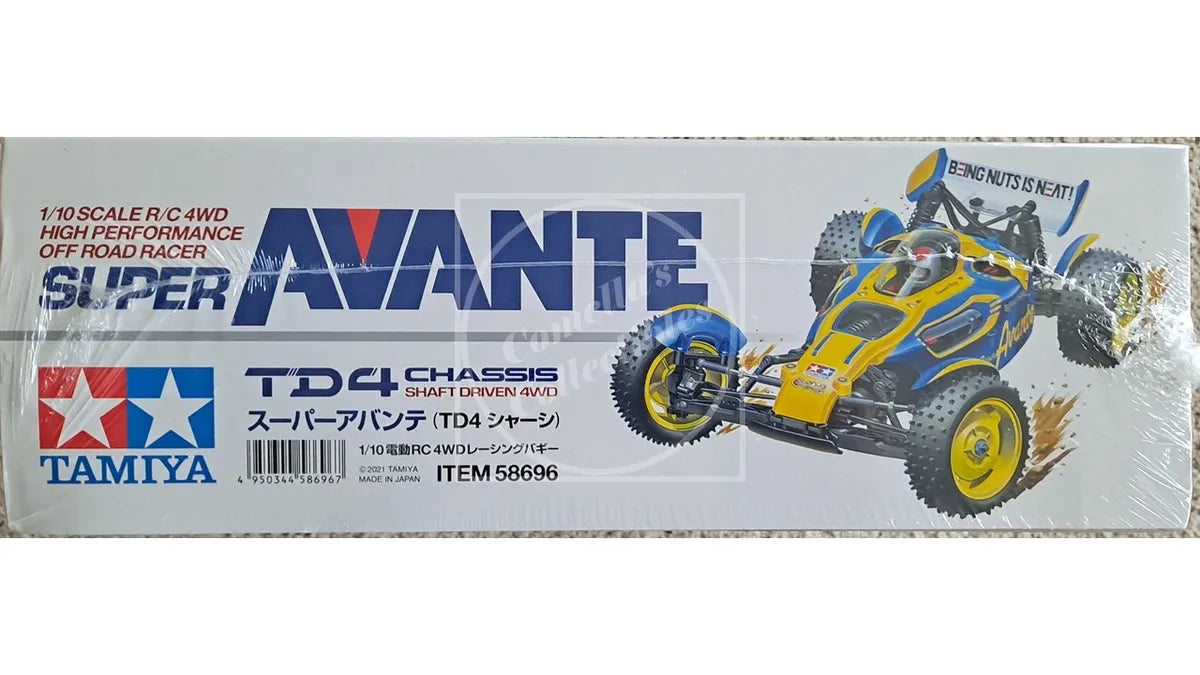 Tamiya RC Super Avante 1/10 4WD Buggy Kit with TD4 Chassis #58696