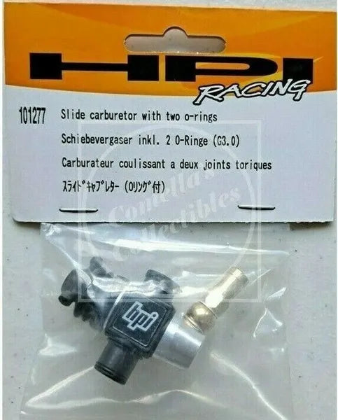 HPI Racing Slide Carburetor with 2 O-Rings for G3.0 101277