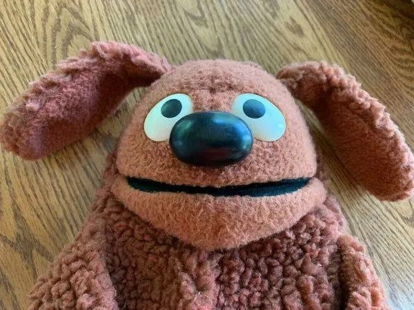 Fisher Price Rowlf the Dog 16" Hand Puppet - 1977