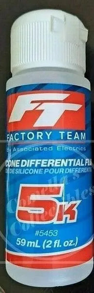 Factory Team Associated Silicone Diff Fluid 5,000 cSt #5453 2 fl.oz. 59mL