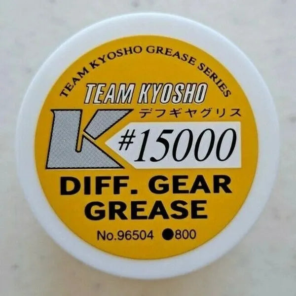 Team Kyosho Differential Diff Gear Grease #15000 96504 800 Net .15g