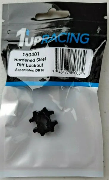 1UP Racing Hardened Steel Differential Lockout for Team Associated DR10 - 150401