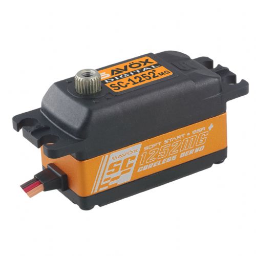 Savox Super Speed Low Profile Digital Servo Soft Start, 0.07sec / 97.2oz @ 6V