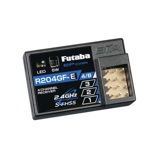 Futaba R204GF-E S-FHSS 2.4GHz 4-Channel Micro Receiver for Electric Models Only