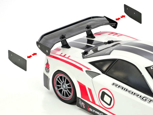 Tamiya 1/10 RC Racing Wing Set 3 Carbon Pattern #22015