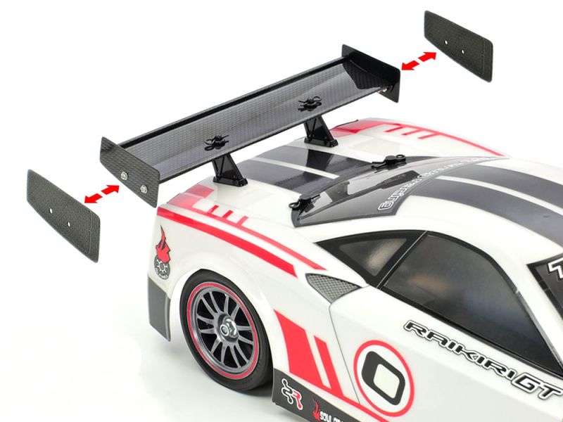 Tamiya 1/10 RC Racing Wing Set 3 Carbon Pattern #22015