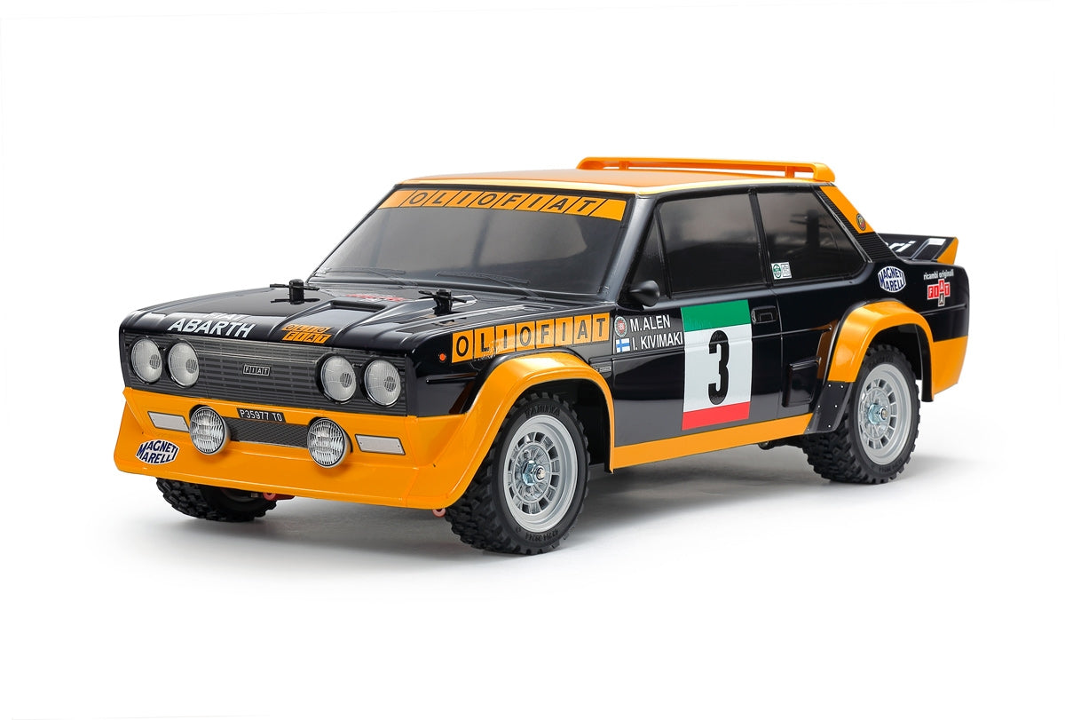 Tamiya 1/10 Olio Fiat 131 Abarth Rally 4WD MF-01X Kit w/ Motor & ESC #47494-60A