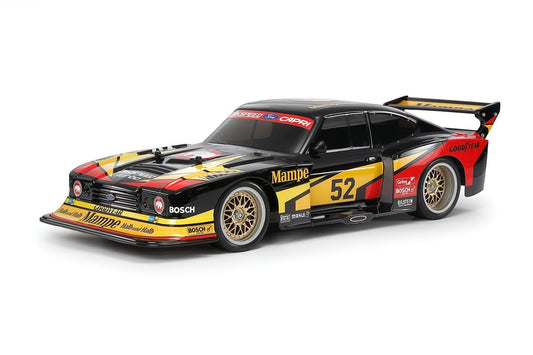 Tamiya 47526 RC 1/10 1978 Ford Zakspeed Capri 4WD Kit TT-02 with Motor & ESC
