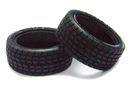 Tamiya Spare Parts Racing Radial Tire Set (1 pr) #50419