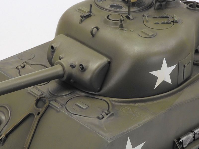 Tamiya RC 1:16 M4 Sherman 105MM Howitzer Tank Kit w/ Mech Steering System 56048
