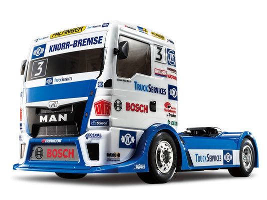 Tamiya 1/10 RC Team Hahn Racing MAN TGS On-Road Kit TT-01E w/ motor & ESC #58632