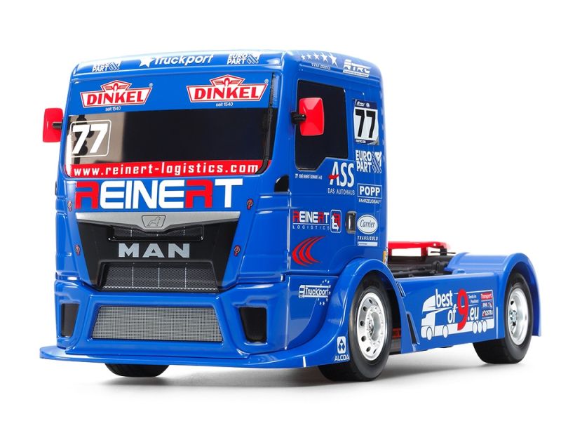 Tamiya 1/10 RC Team Reinert Racing MAN TGS On-Road Kit TT-01E motor & ESC #58642