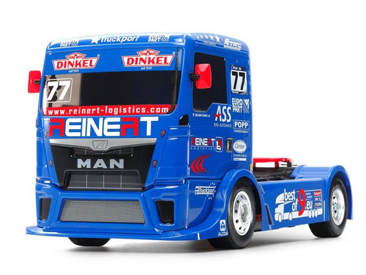 Tamiya 1/10 RC Team Reinert Racing MAN TGS On-Road Kit TT-01E motor & ESC #58642