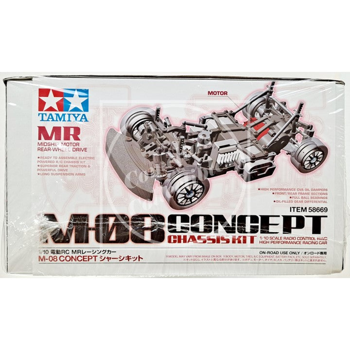 Tamiya RC 1/10 M-08 MR Mid-Motor RWD Chassis Kit #58669