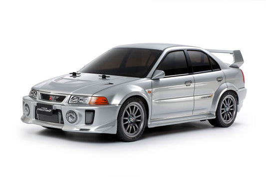 Tamiya 1/10 Mitsubishi Lancer Evo. V 4WD TT-02 Kit with Motor & ESC #58713