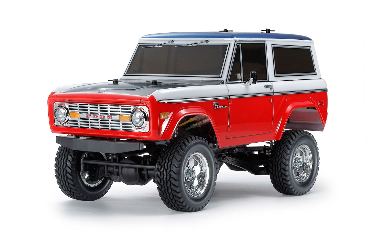 Tamiya 1/10 RC '71 - '75 Ford Baja Bronco CC-02 4WD w/ Motor, ESC & LED #58736A