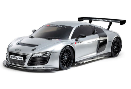 Tamiya 1/10 2008 Audi R8 LMS 4WD Kit TT-02 Chassis w/ Motor & ESC #58749