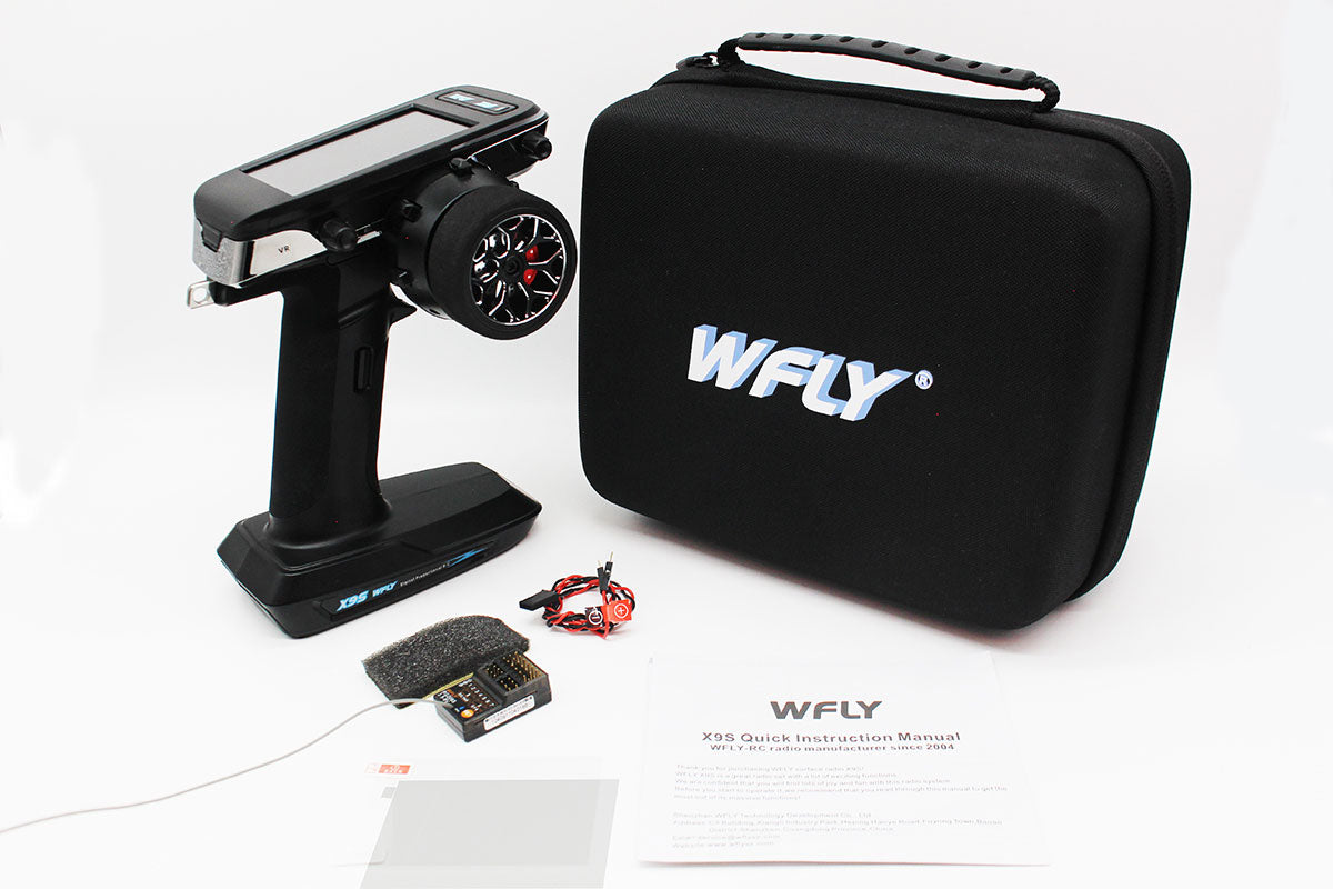 WFLY X9S 9-Channel 2.4GHz Digital Radio Set with RG209S Receiver
