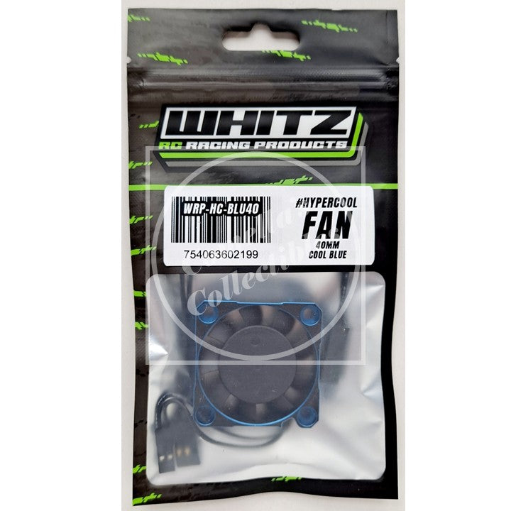 Whitz RC Racing Products Hypercool fan in clear packaging with black and green design.
